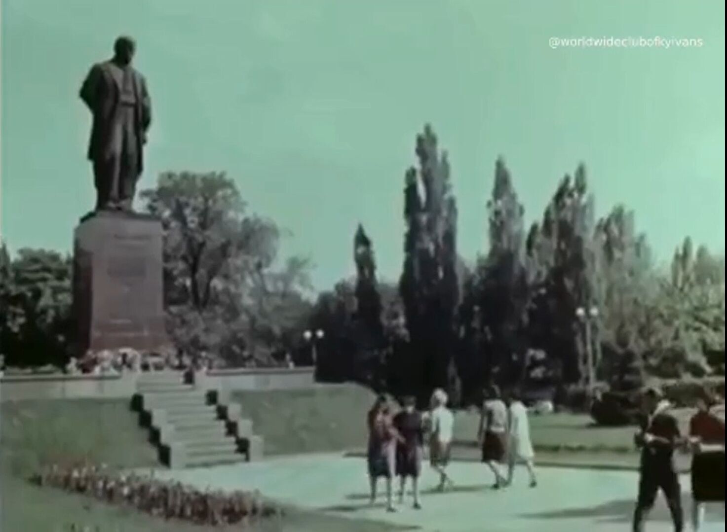 A city on the slopes of the Dnipro: the web shows what Kyiv looked like in 1965. Archival video