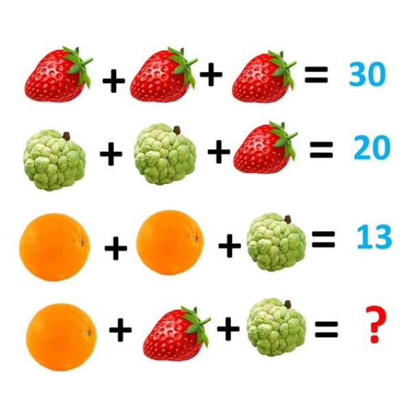 Math puzzle for geniuses: test your IQ level