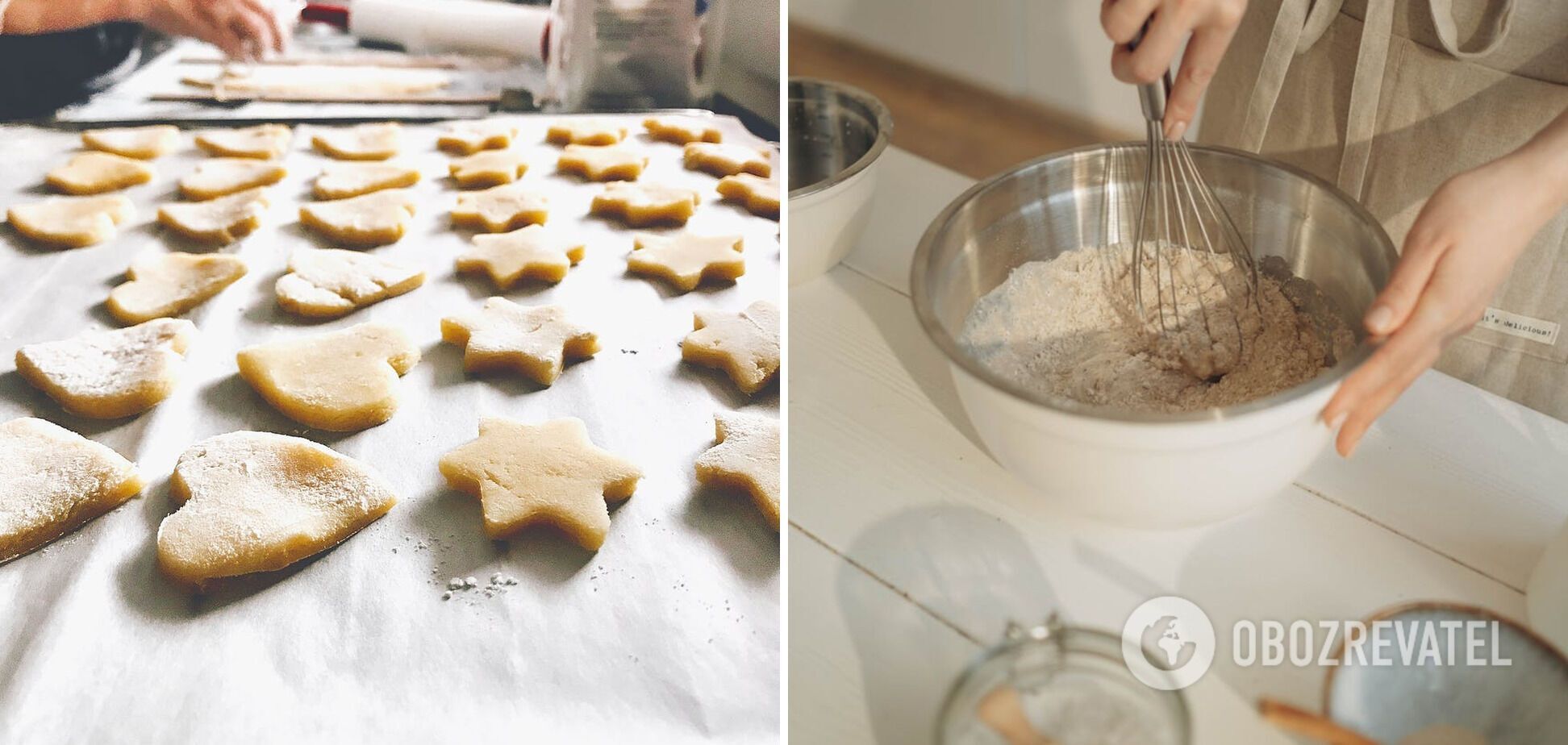 The process of making carrot cookies