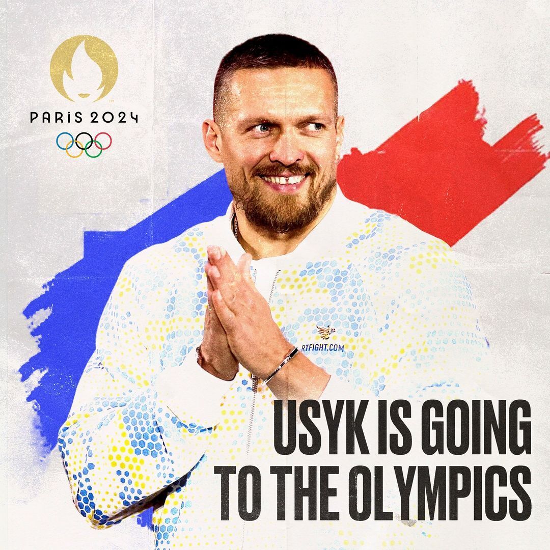 ''It may be the last'': Usyk announces he's going to the 2024 Olympics and names his goal