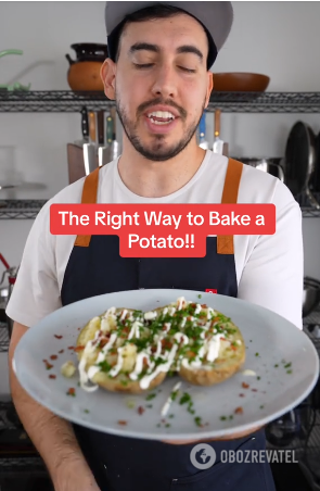 How to cook perfect jacket potatoes without an oven in 10 minutes: a simple life hack