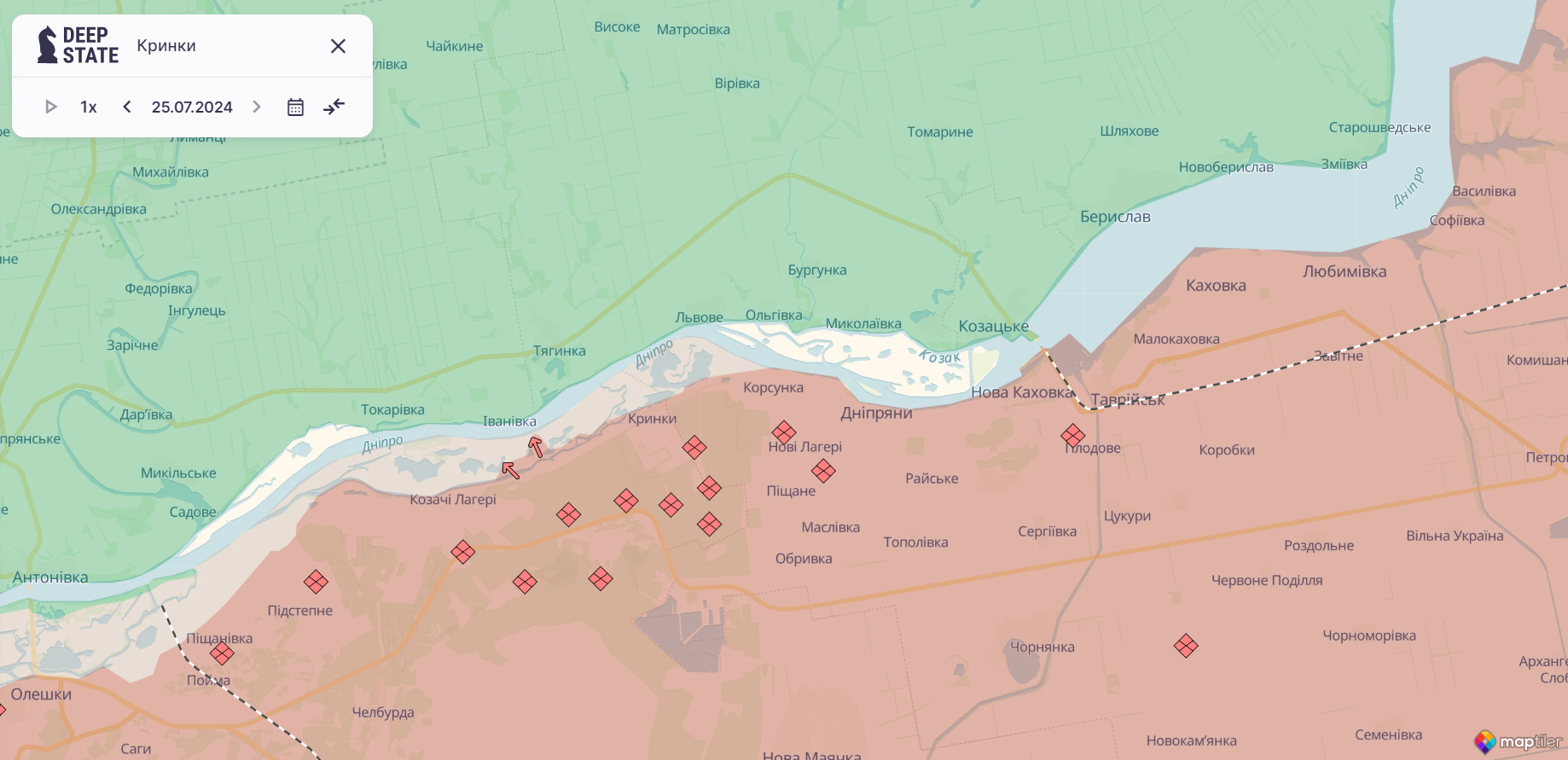 Krynky are almost completely destroyed, but Ukrainian Armed Forces continue to hold the line on the left bank of the Dnipro –  Tavria Brigade