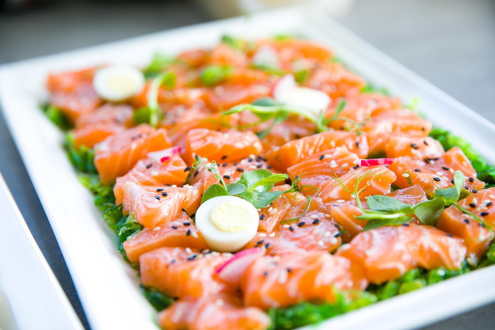 Salmon can be added to salads, made into sandwiches