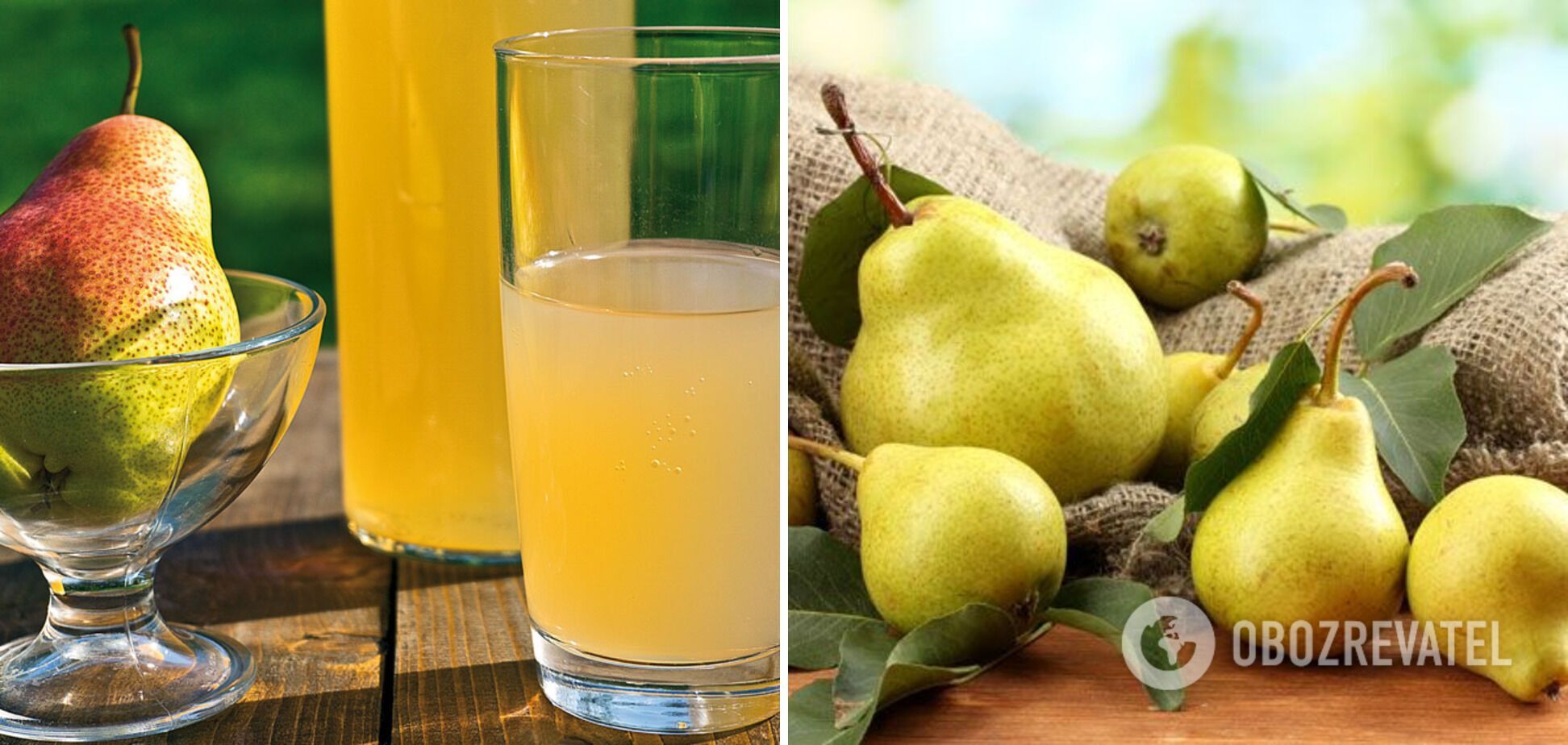 Cider from pears