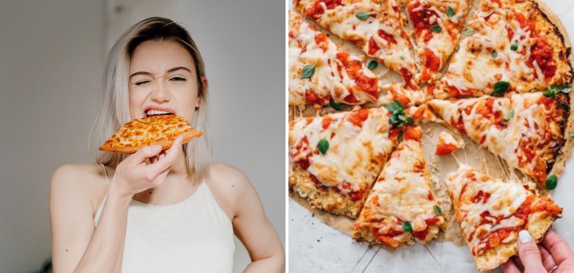 Homemade pizza with tomato sauce