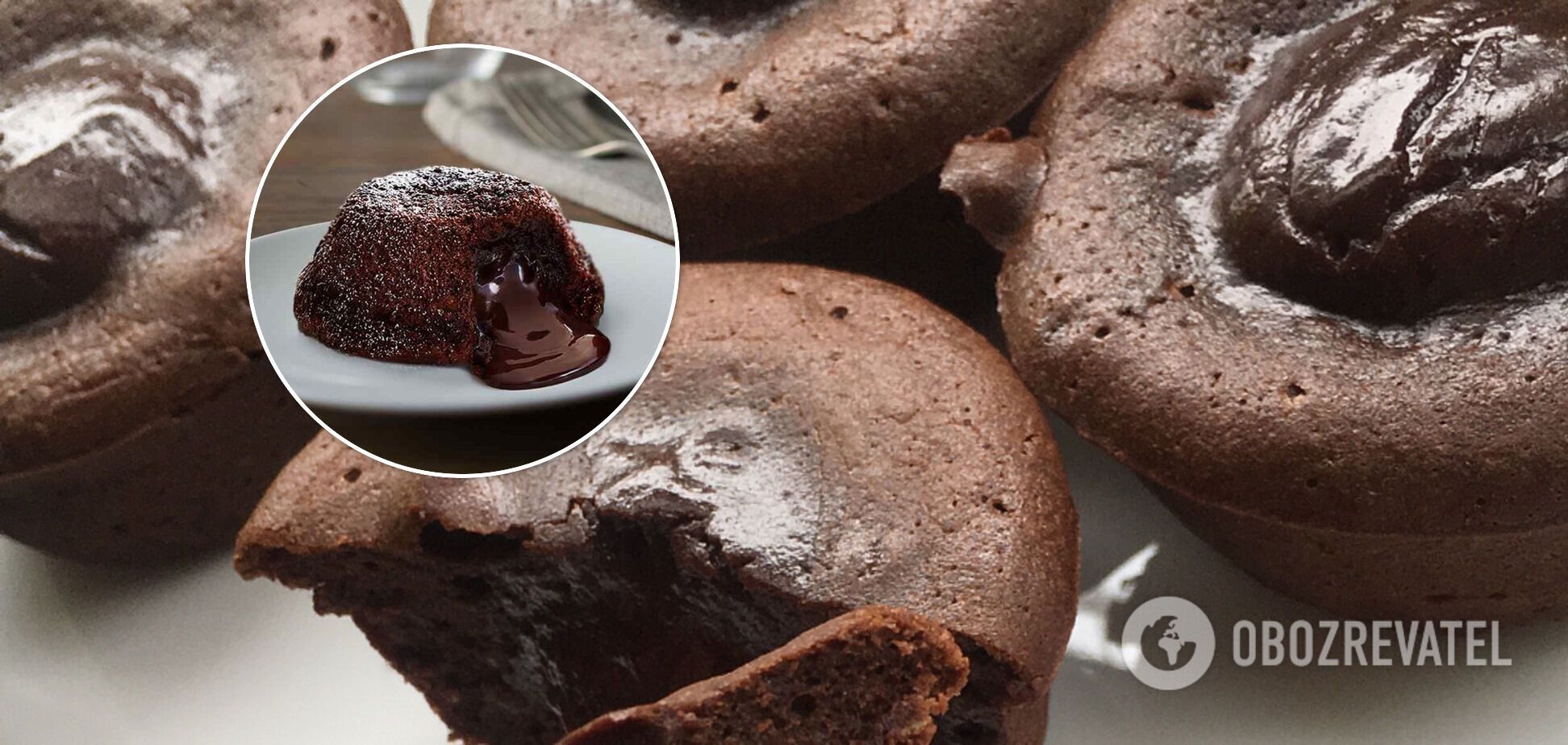 Chocolate fondant filling