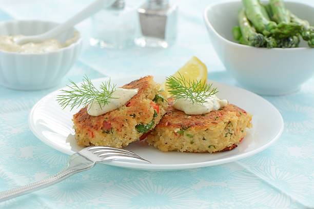 Fish cakes in the oven