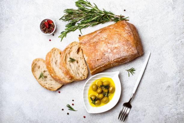 Ciabatta without kneading the dough