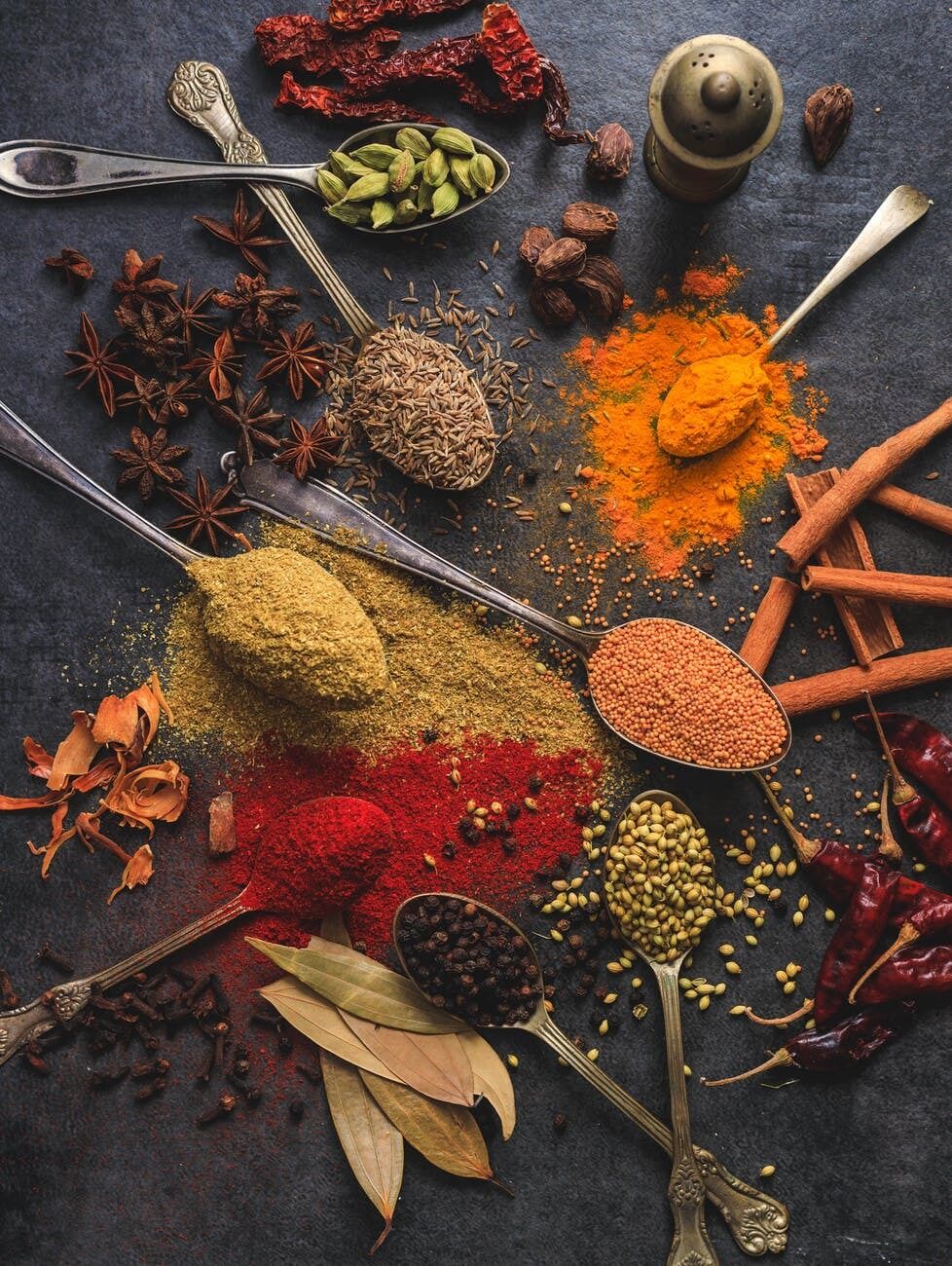 Spices for the dish.