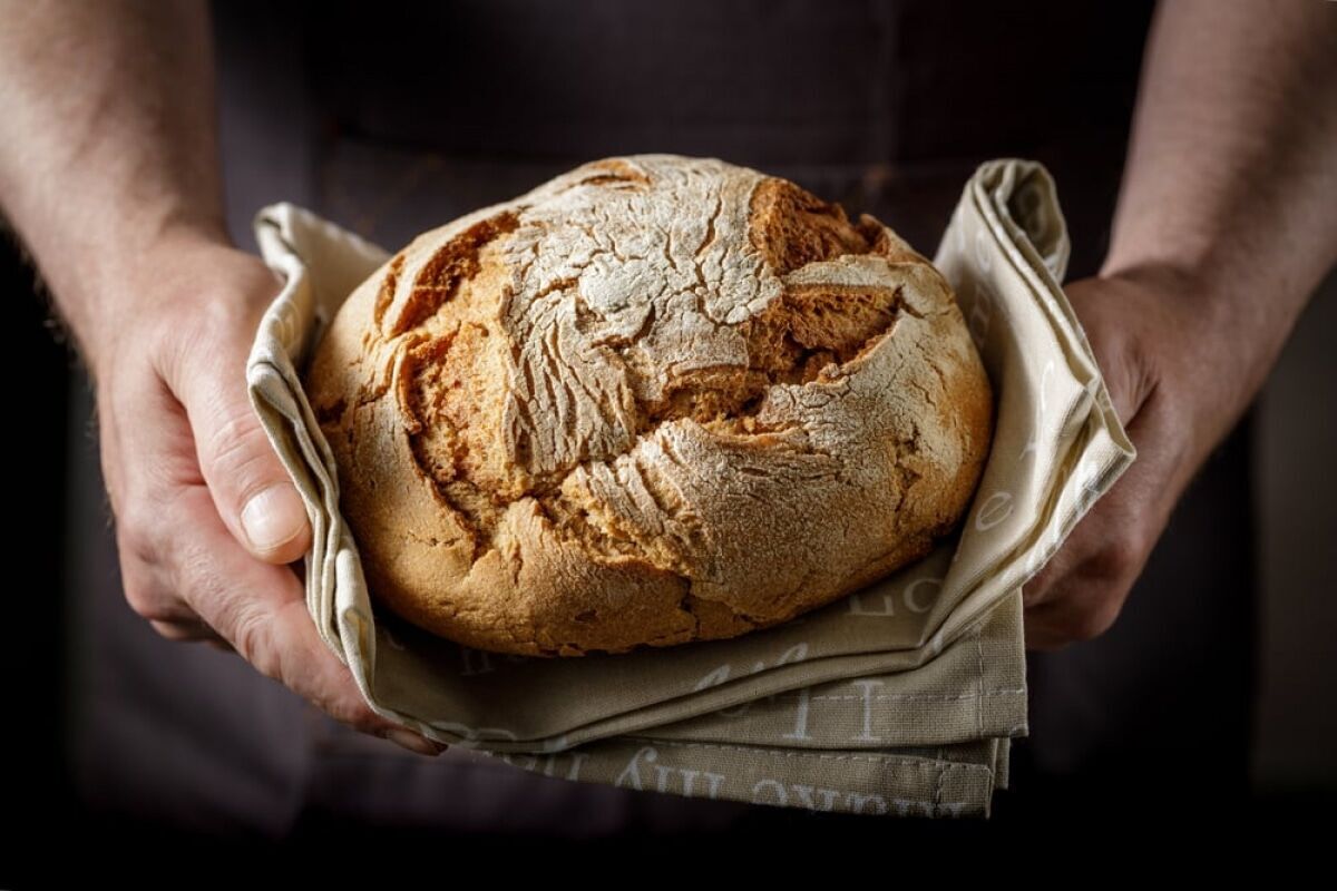 Warm bread must not be frozen.