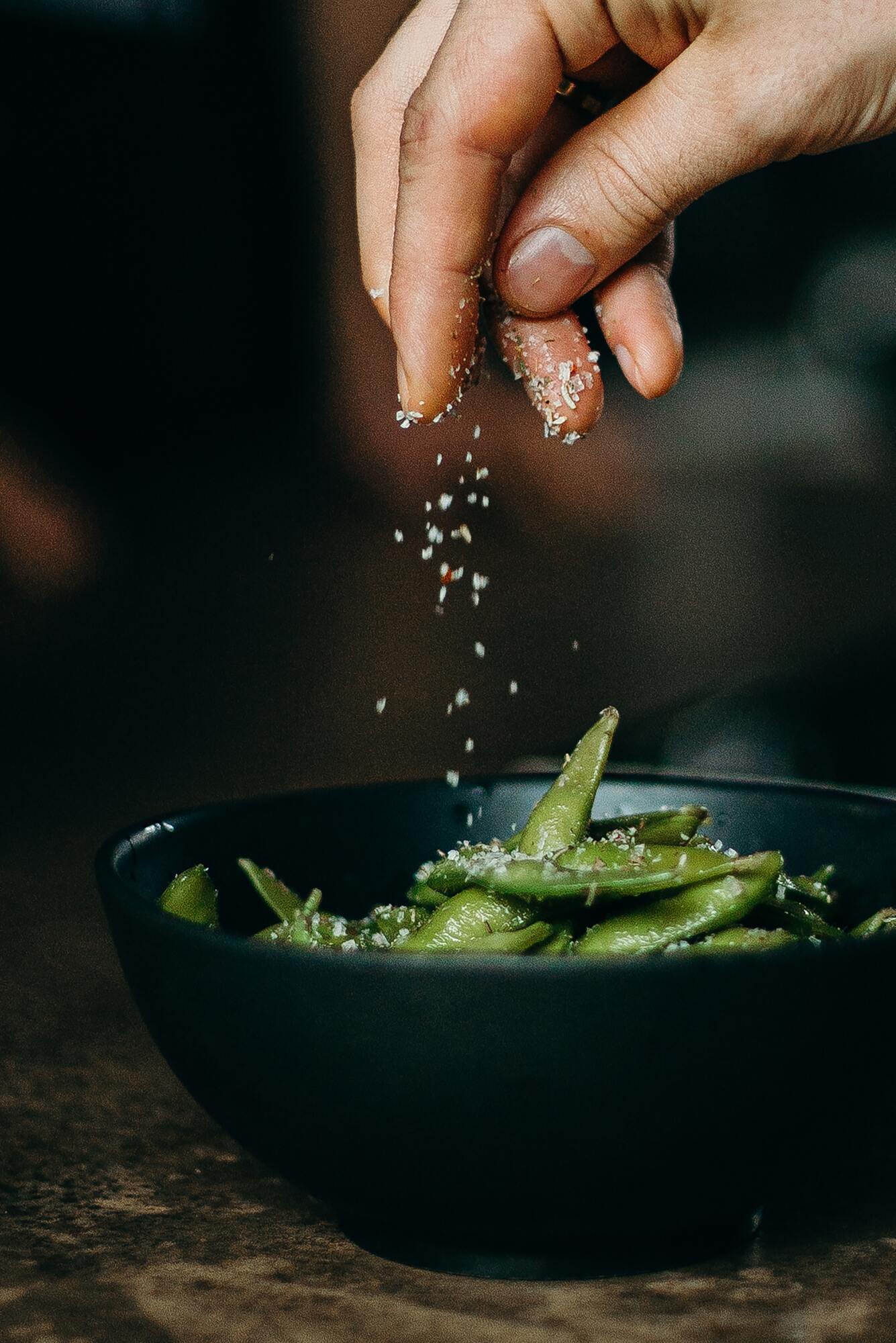 How to properly salt food.