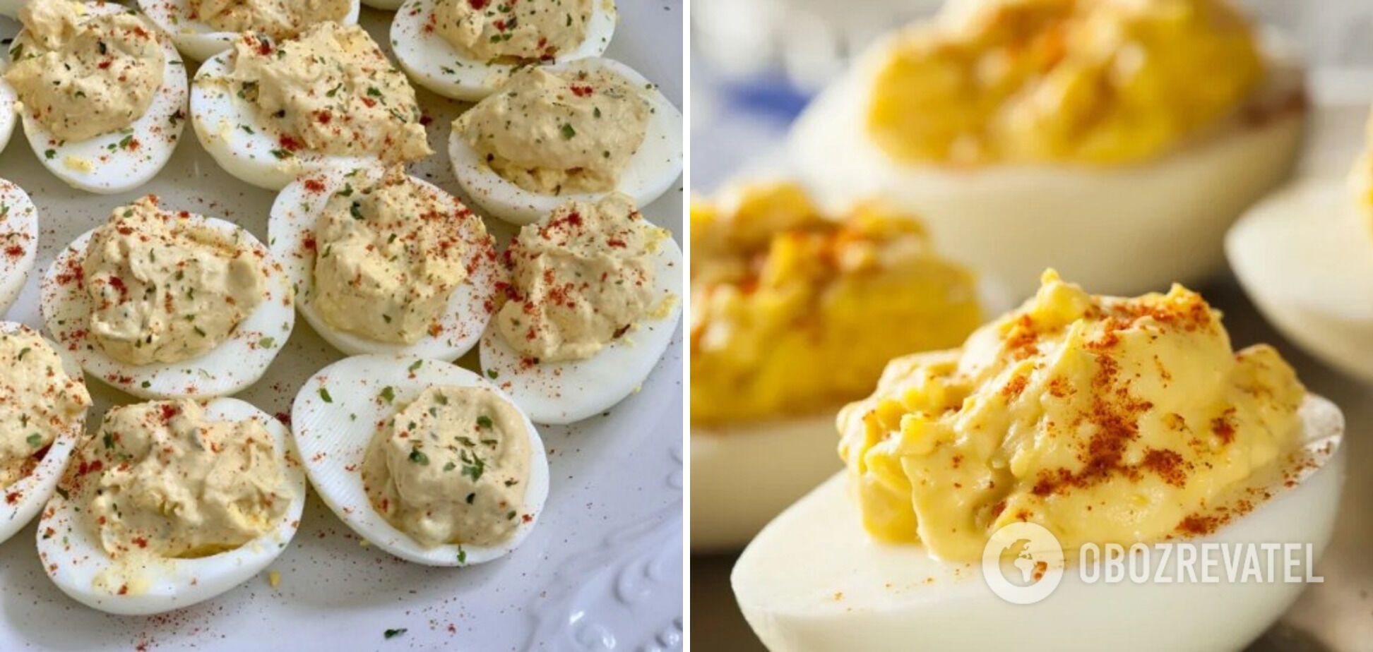 Stuffed eggs