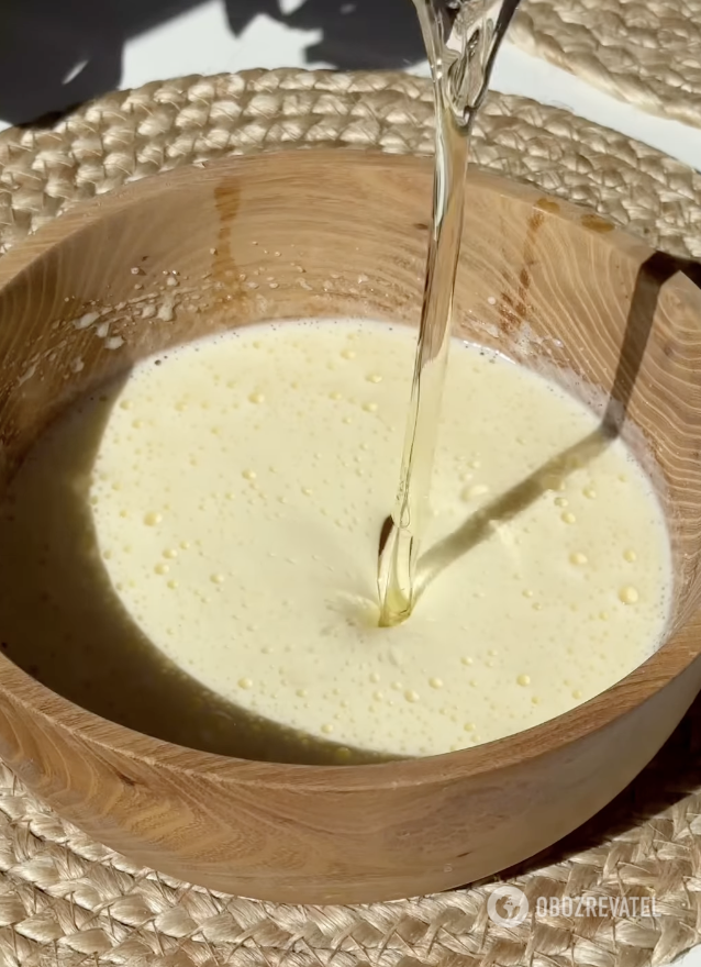 Preparing the dough