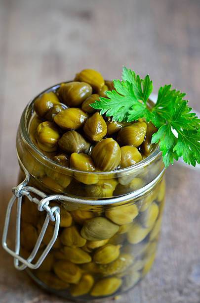 Canned capers