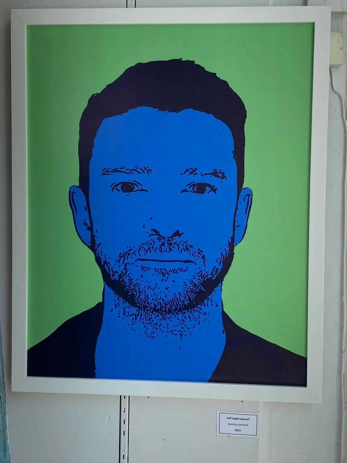 Justin Timberlake now has his own spot in a New York gallery after the drunk incident: Americans stand in line to see the masterpiece