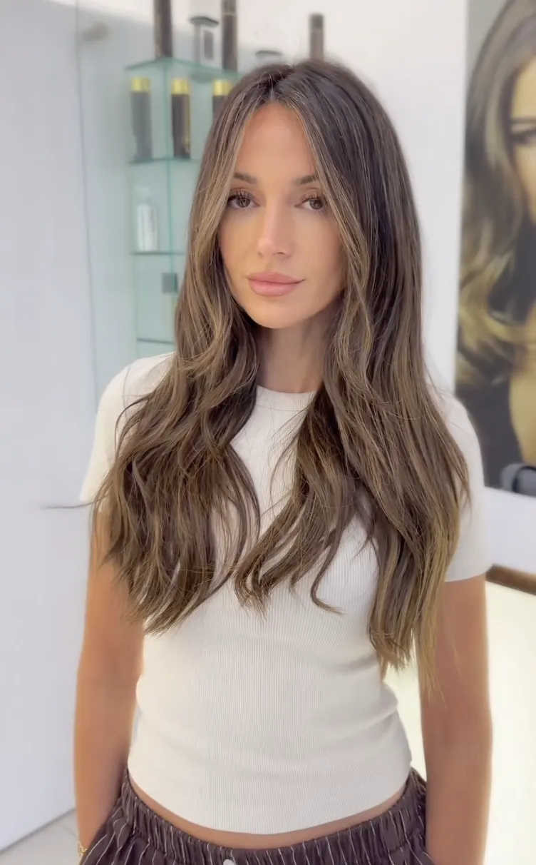 Actress Michelle Keegan shows off new hair color: stylists say it is ''perfect for summer''. Photo