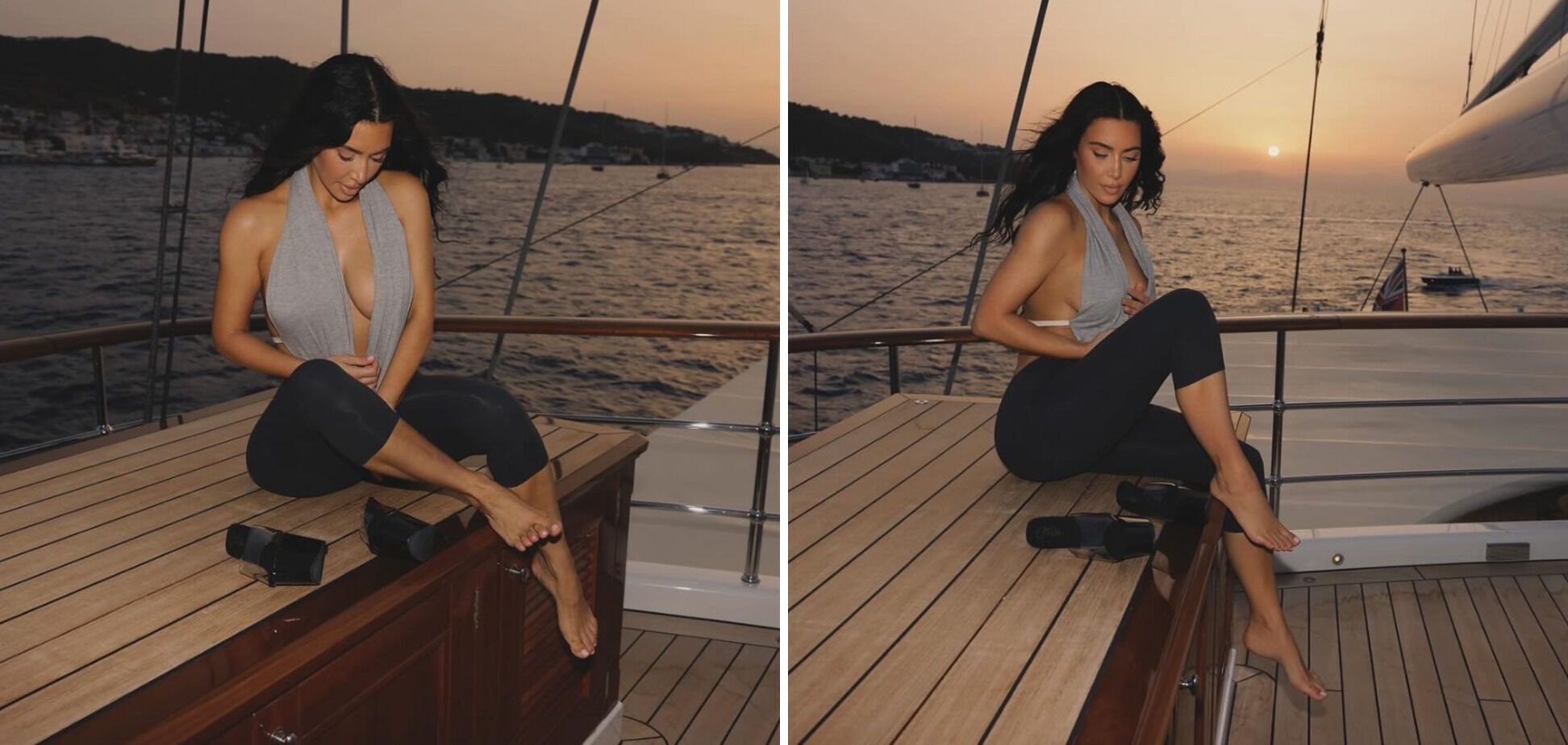 Kim Kardashian showed two successful looks with the most trendy things of summer 2024