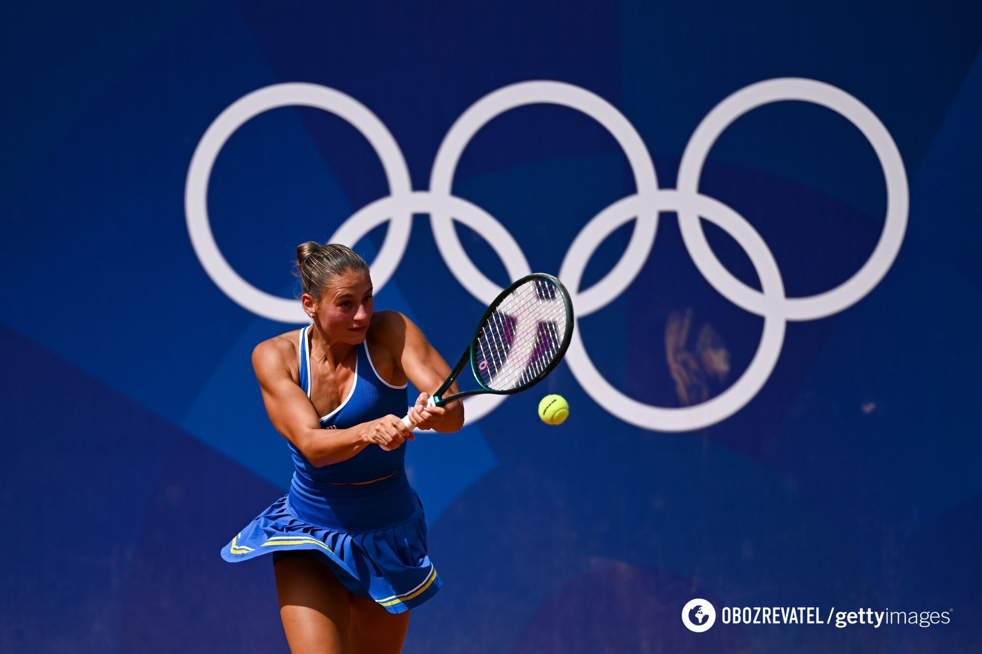 Ukraine's best tennis player creates drama at the 2024 Olympics and reaches the quarterfinals