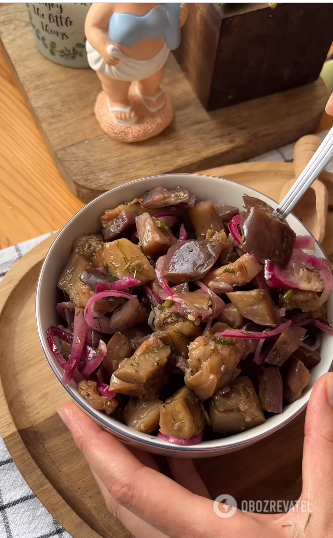 Pickled eggplants that taste like mushrooms