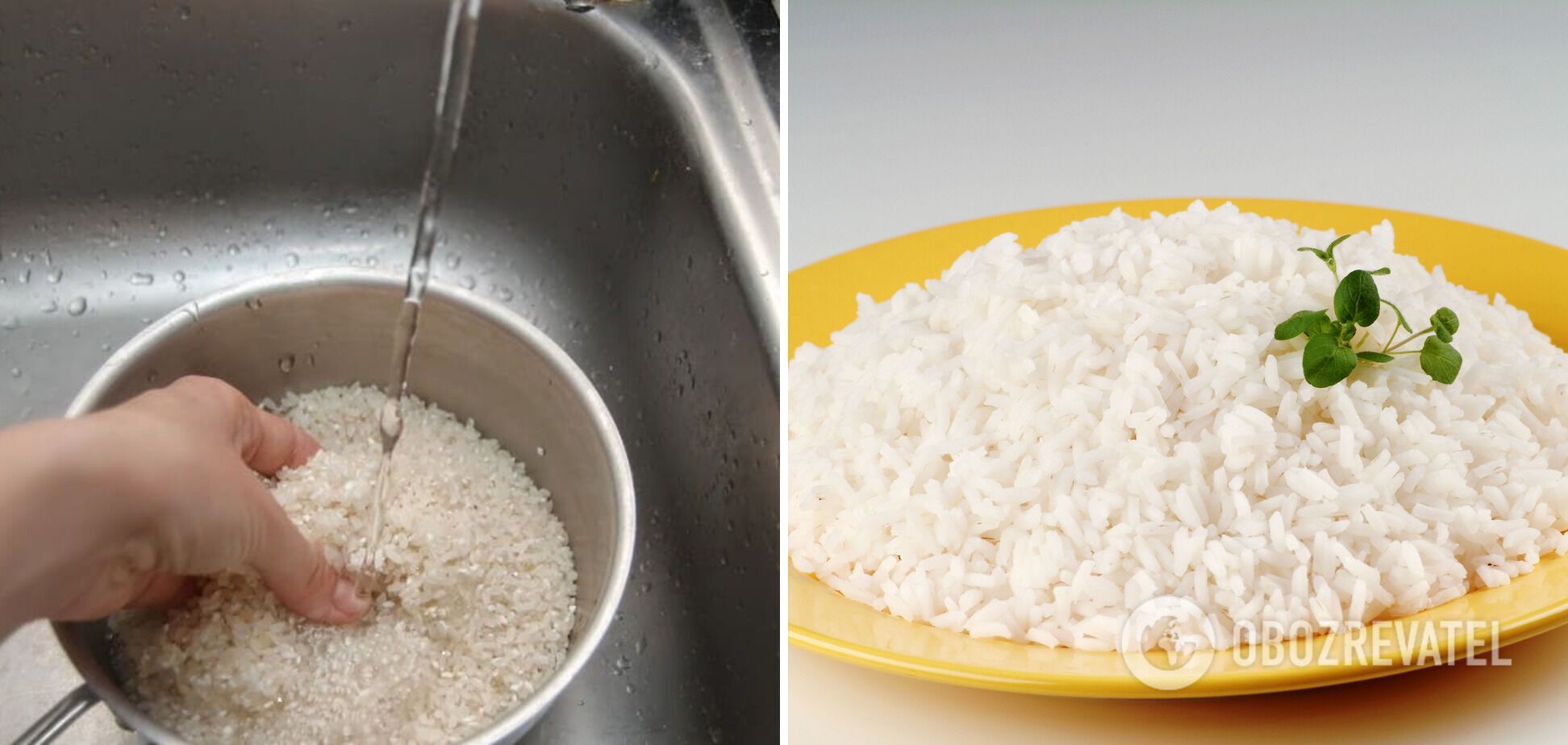 Rinse the rice 5 times before cooking