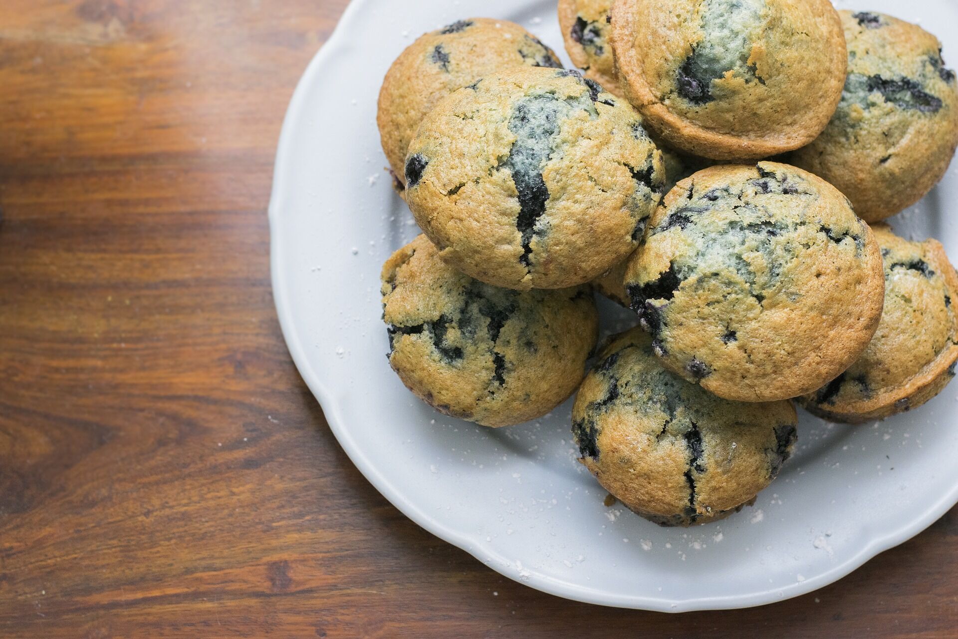 Muffins with berries