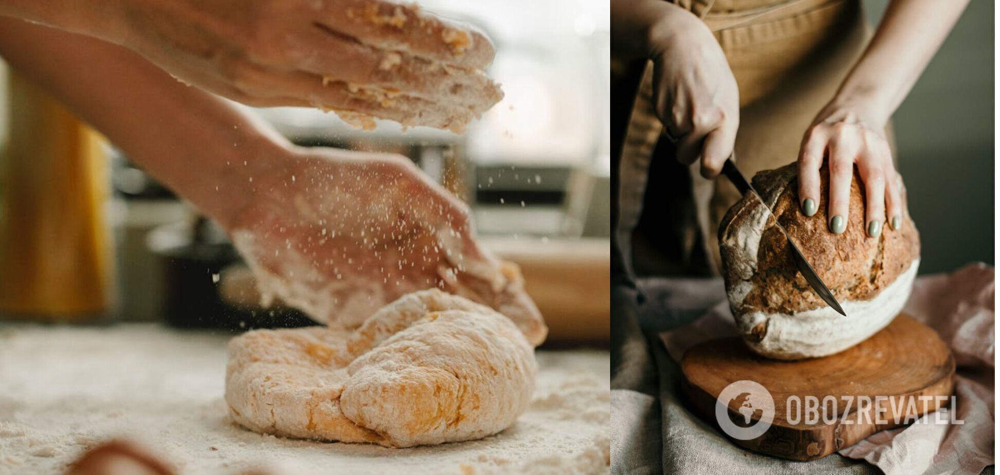 Homemade bread