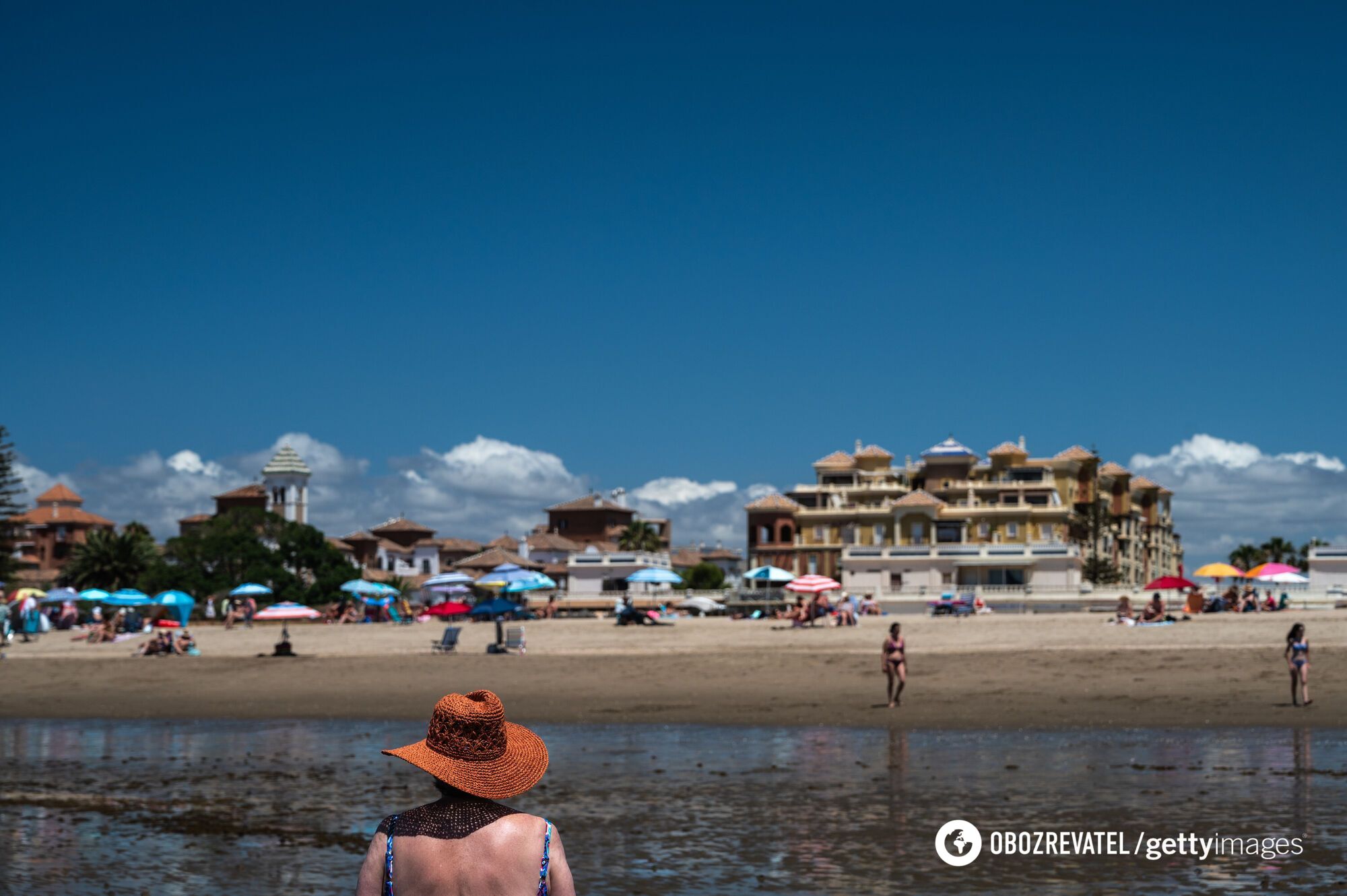 The sea is for swimming only: popular Spanish resort will fine tourists for urinating