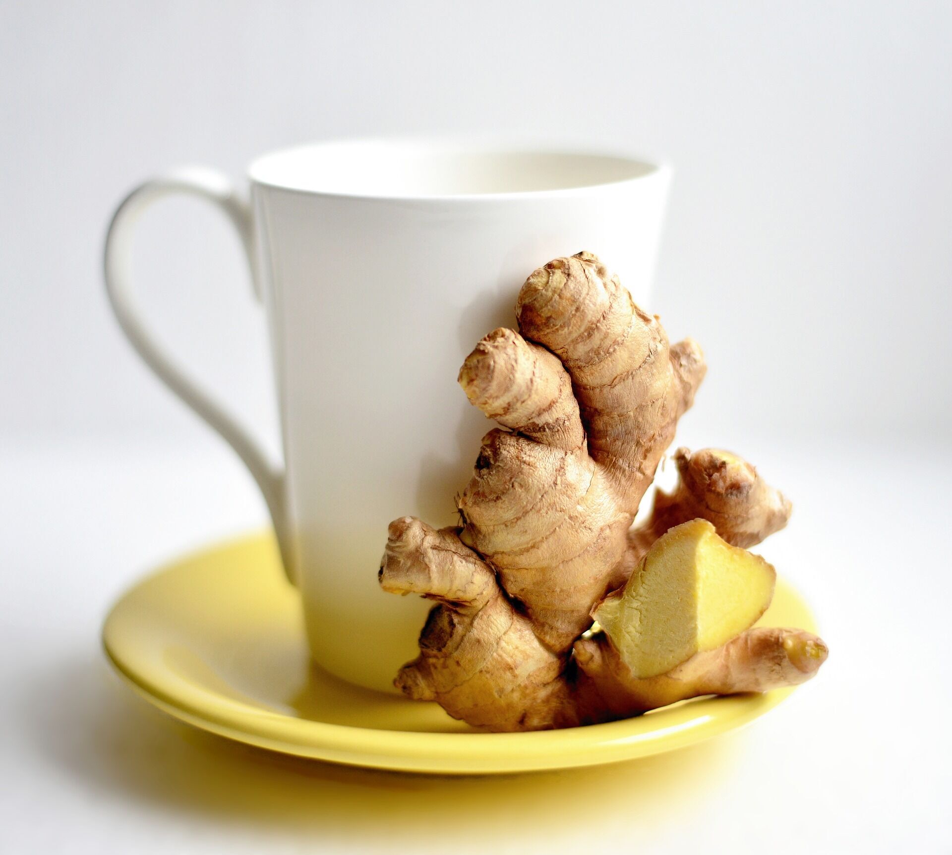 Tea with ginger