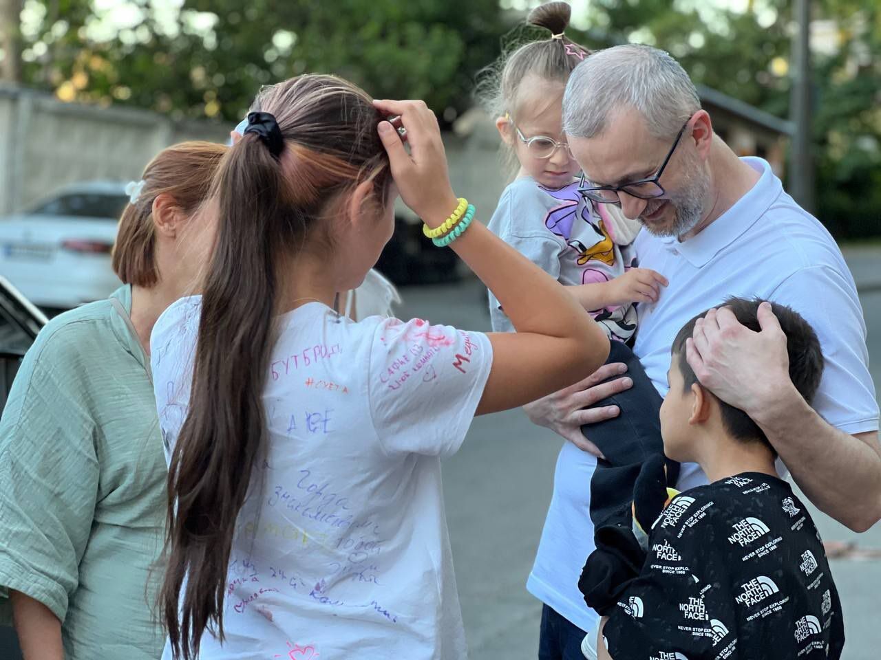 Released from Russian captivity Nariman Dzhelialov meets with his family. Touching photos