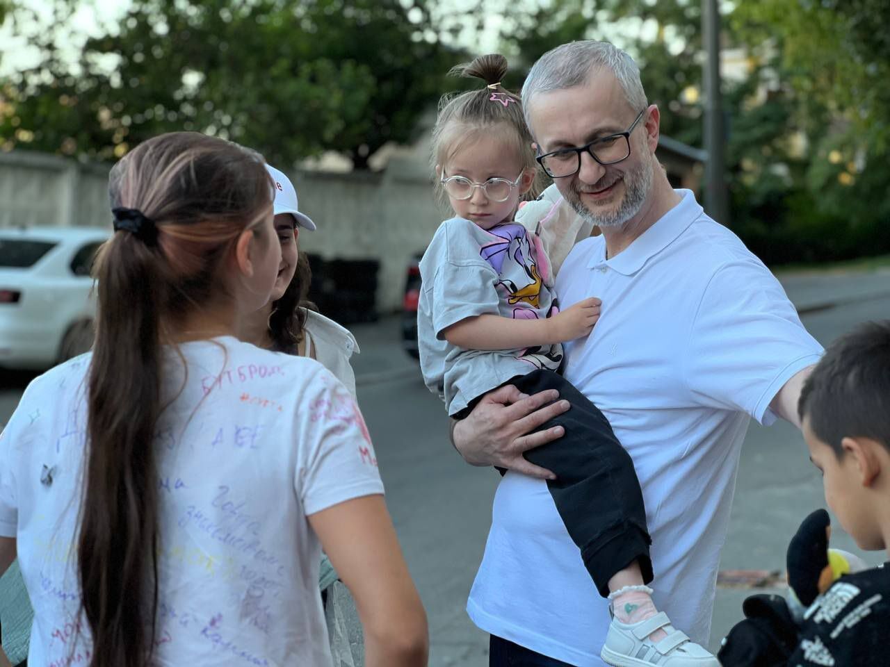 Released from Russian captivity Nariman Dzhelialov meets with his family. Touching photos