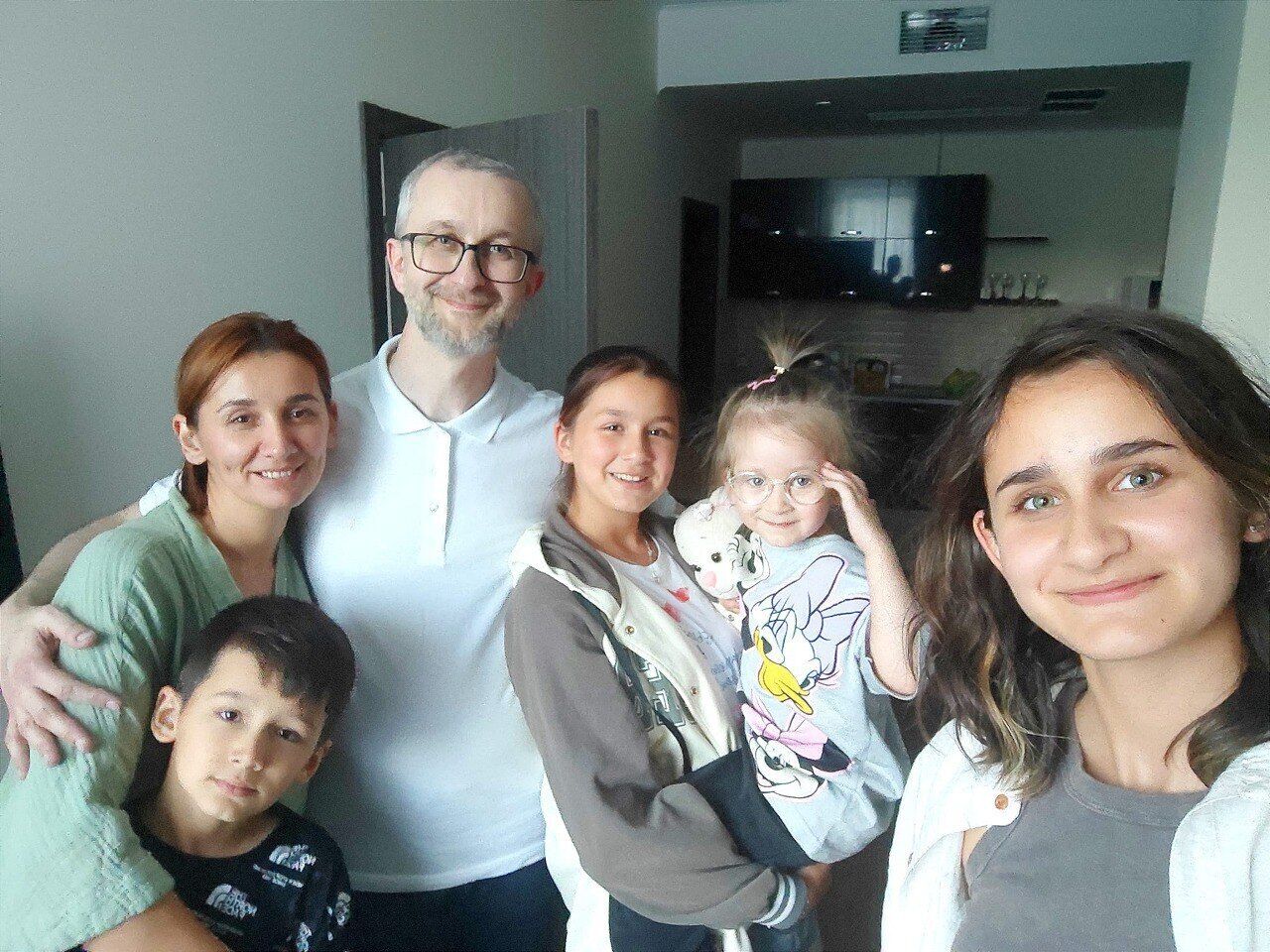 Released from Russian captivity Nariman Dzhelialov meets with his family. Touching photos