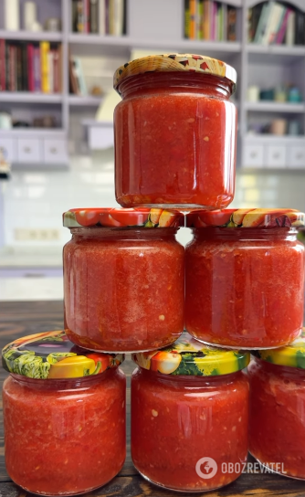 Raw ajika with chili: can be prepared even without power