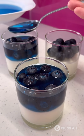 Blueberry mousse: how to surprise you family 