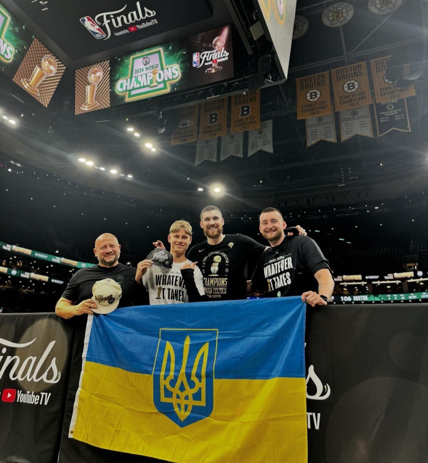 Chciałem wspierać mój kraj podczas finałów NBA, ponieważ jestem dumny z bycia Ukraińcem - Światosław Mychajłuk
