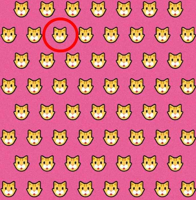 Find the odd cat: a tricky puzzle 