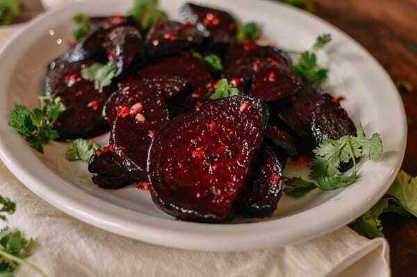 Healthy beet and buckwheat roll: you can use any filling
