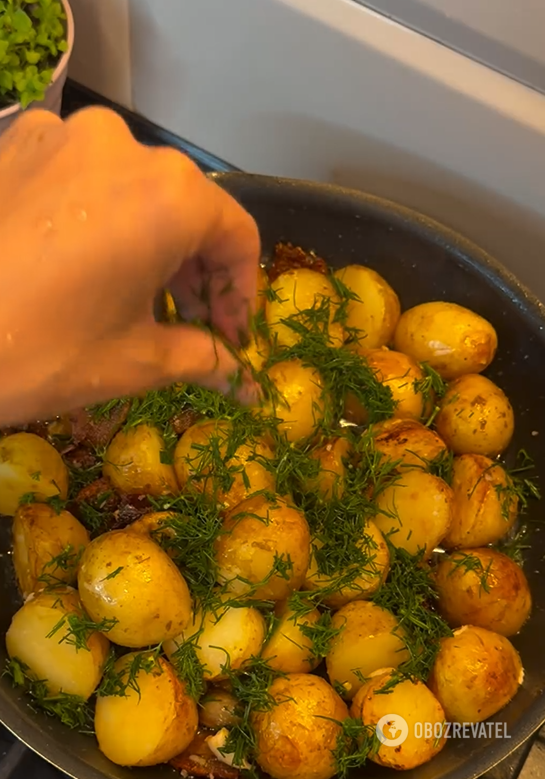 How to fry young potatoes with underbelly deliciously: the perfect side dish for kebabs
