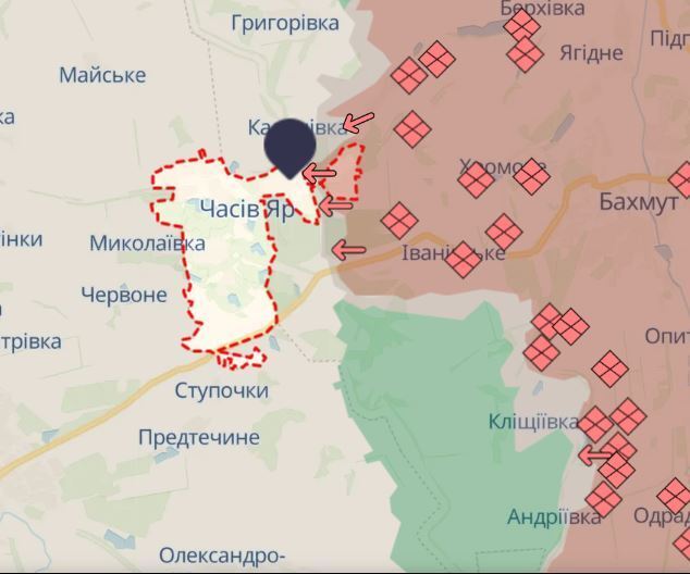 The enemy continues to increase the pace of offensive actions: the General Staff named the hottest areas of the front