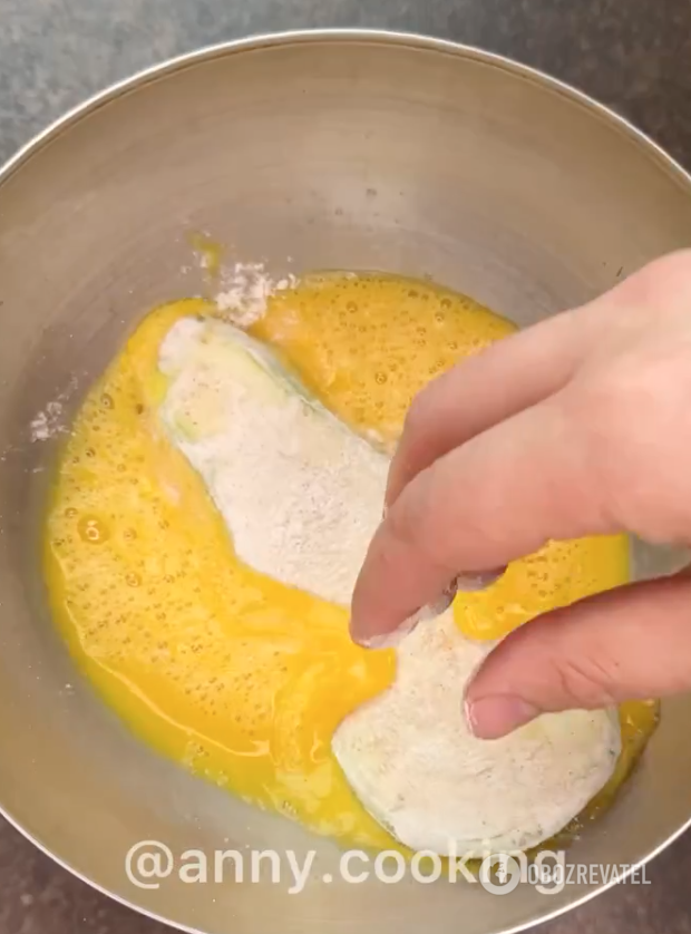 Batter for zucchini