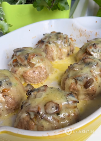 Baked stuffed cutlets with a secret: the filling will change everything