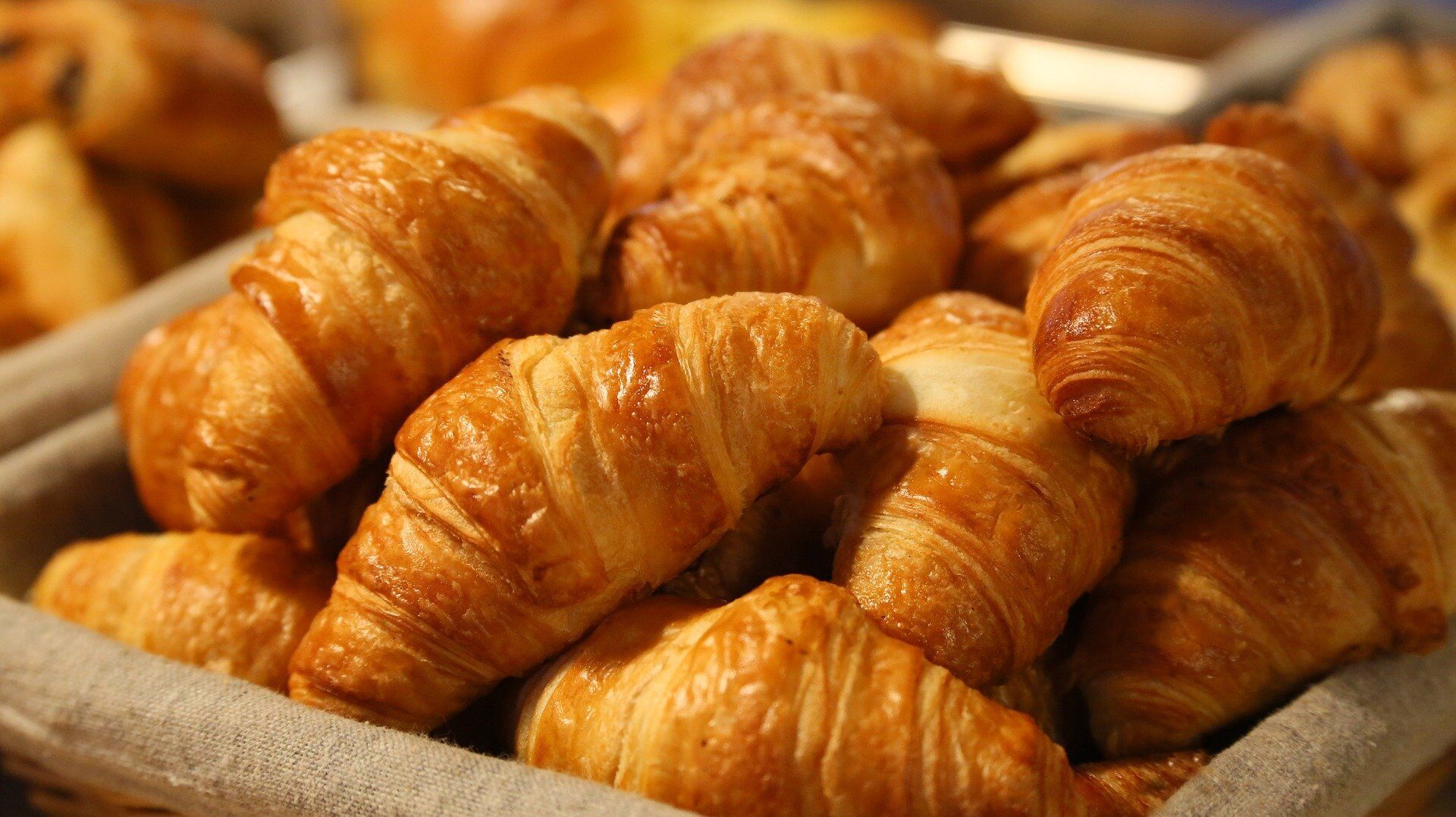 Homemade croissants