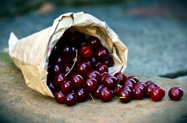 Cherries for making jam