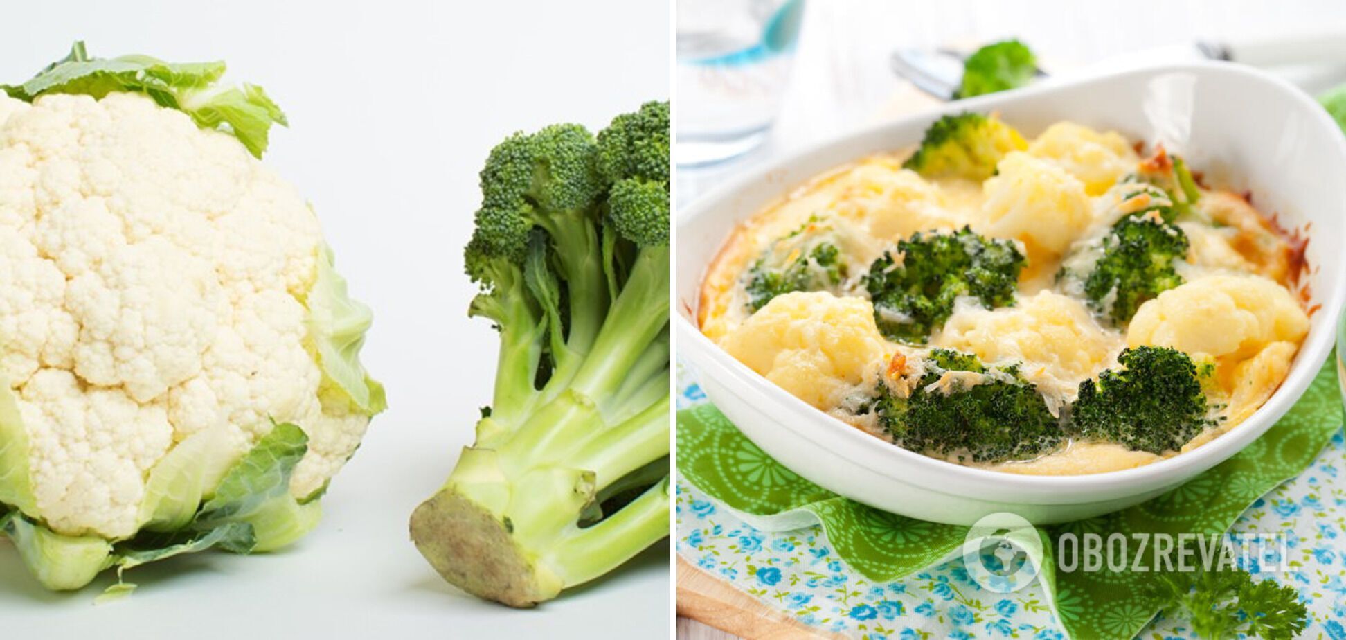 Broccoli with cheese