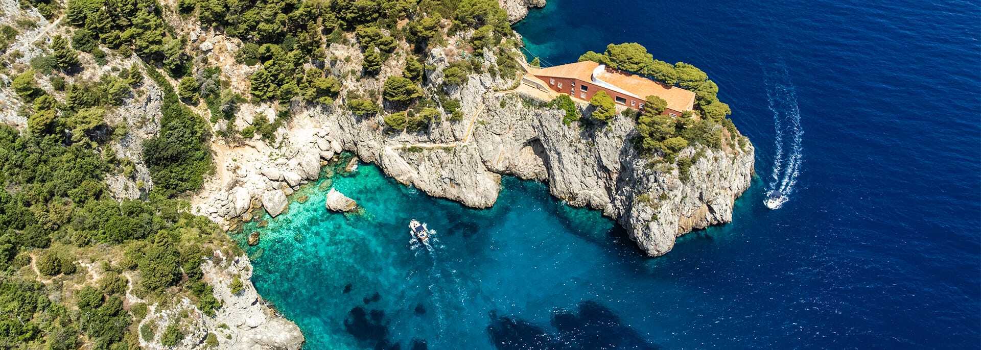 A barrier will be built on a popular island in Italy to prevent tourists from approaching it by boat