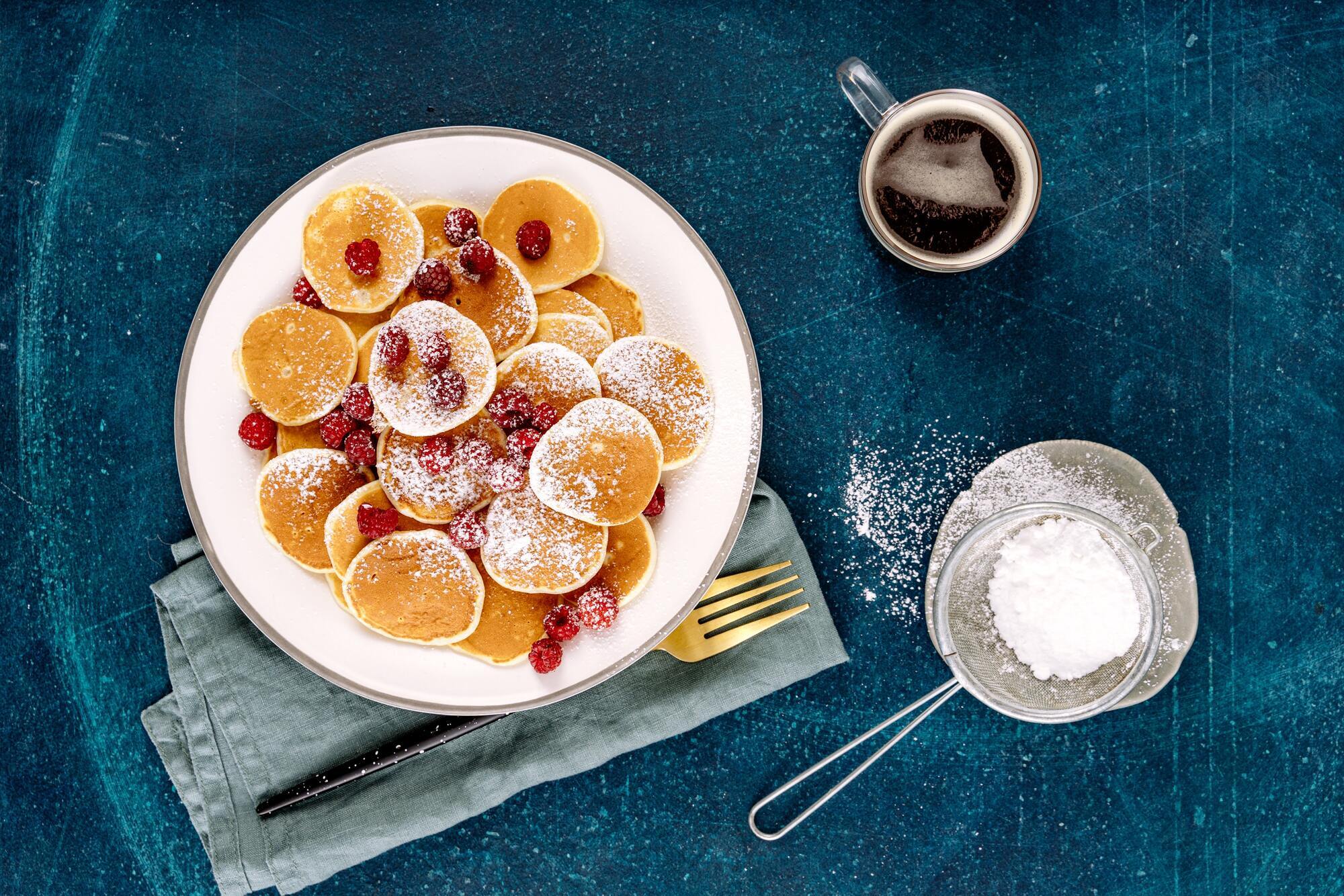 Delicious homemade pancakes