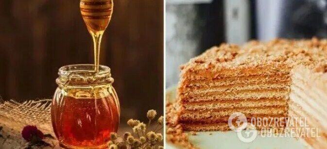 How to quickly and easily make a honey cake