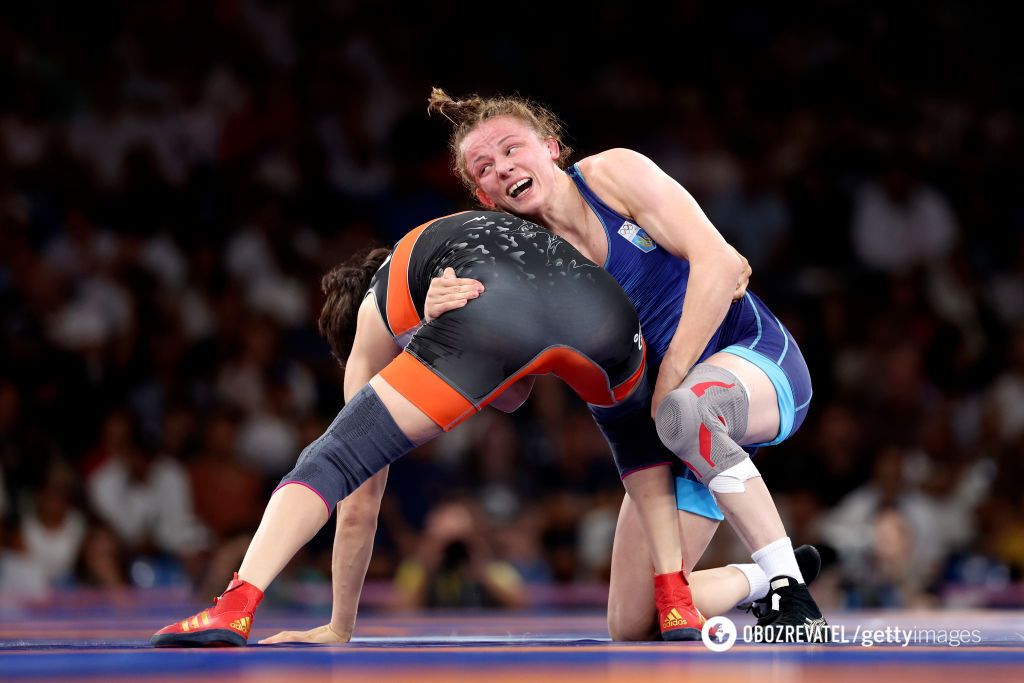 ''A lot of people and a lot of noise'': Ukrainian woman who defeated the world's strongest wrestler describes the difficulties of the Olympics