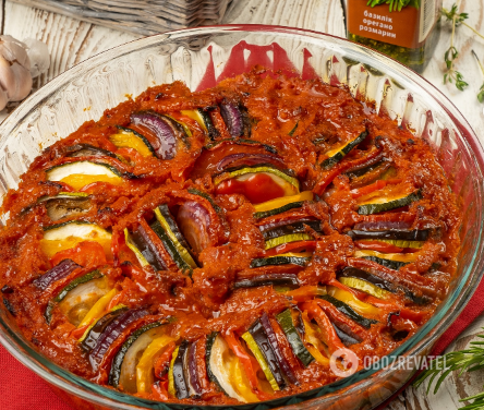 Delicious and healthy ratatouille from seasonal vegetables: a recipe from Lisa Glinska