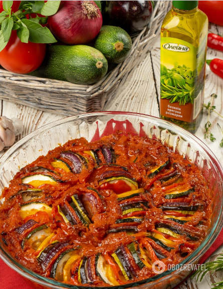 Delicious and healthy ratatouille from seasonal vegetables: a recipe from Lisa Glinska