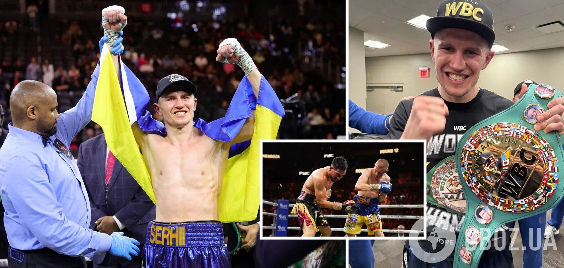 The Ukrainian world boxing champion lost his title by knocking his opponent down twice. Video